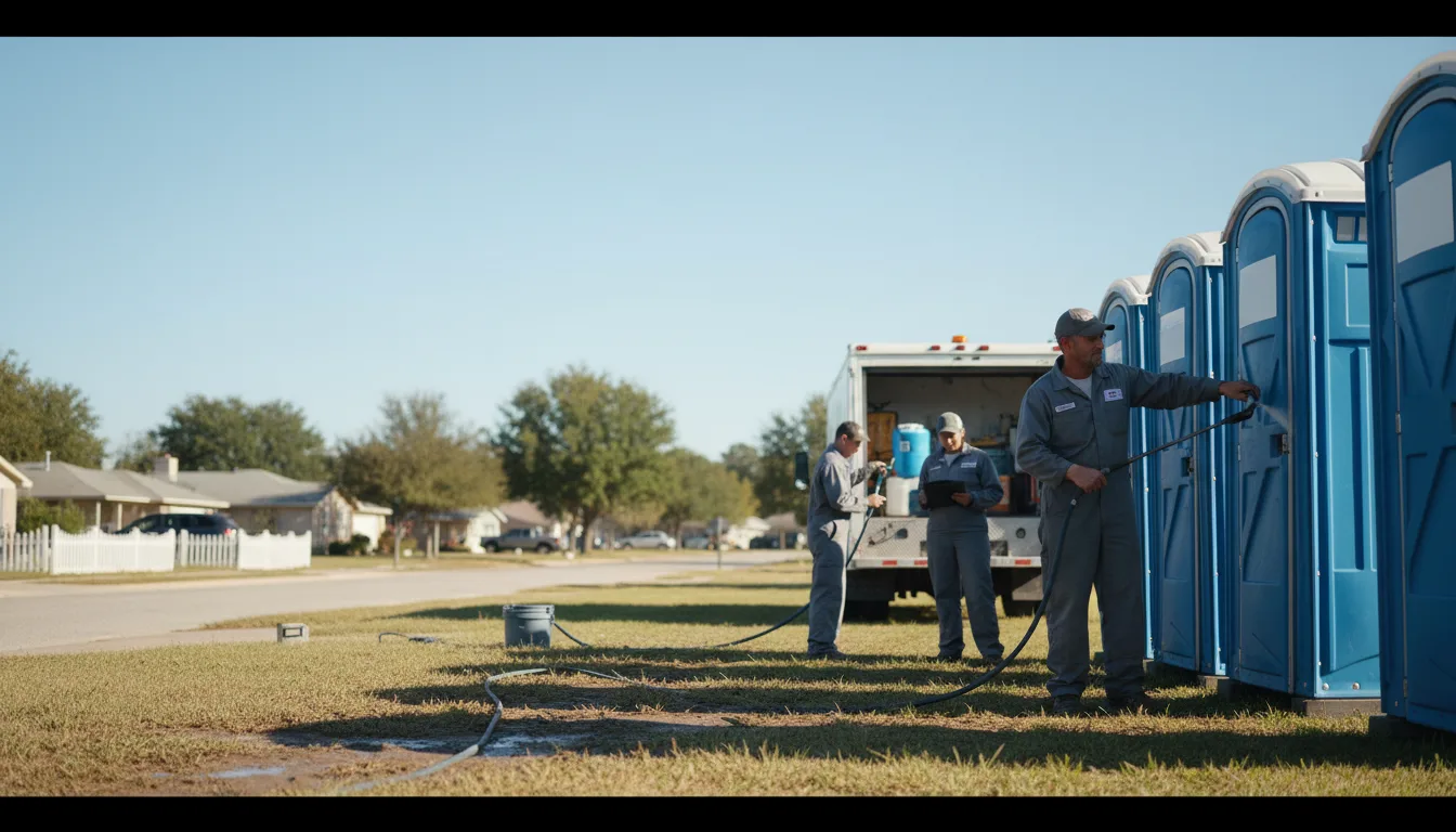 Long-Term Portable Toilet Rental in Natchez, LA near me